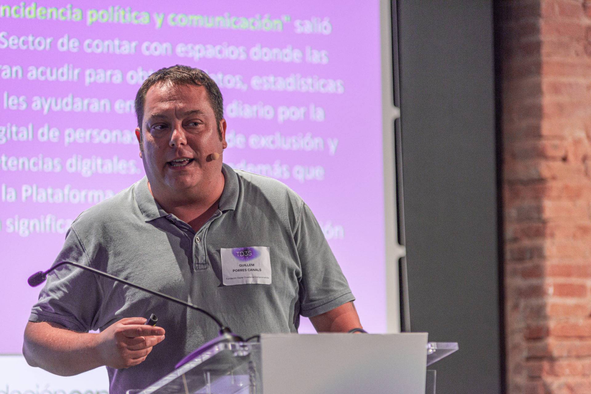 Presentamos la experiencia del OBD en el Congreso de Transformación Digital del Tercer Sector en Cataluña