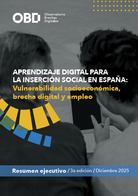 Aprendizaje digital para la inserción social en España: vulnerabilidad socioeconómica, brecha digital y empleo.